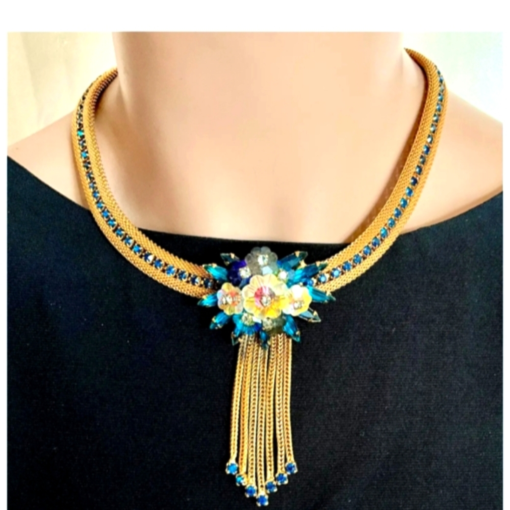 Juliana D&E Mesh Necklace